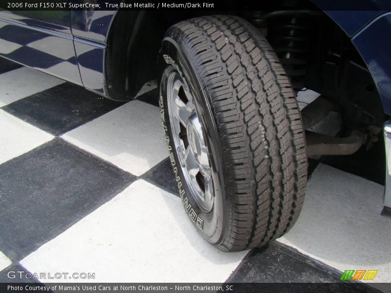 True Blue Metallic / Medium/Dark Flint 2006 Ford F150 XLT SuperCrew