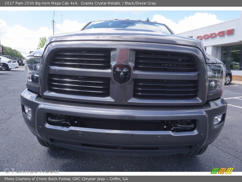 Granite Crystal Metallic / Black/Diesel Gray 2017 Ram 2500 Big Horn Mega Cab 4x4