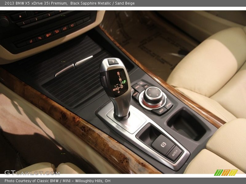 Black Sapphire Metallic / Sand Beige 2013 BMW X5 xDrive 35i Premium