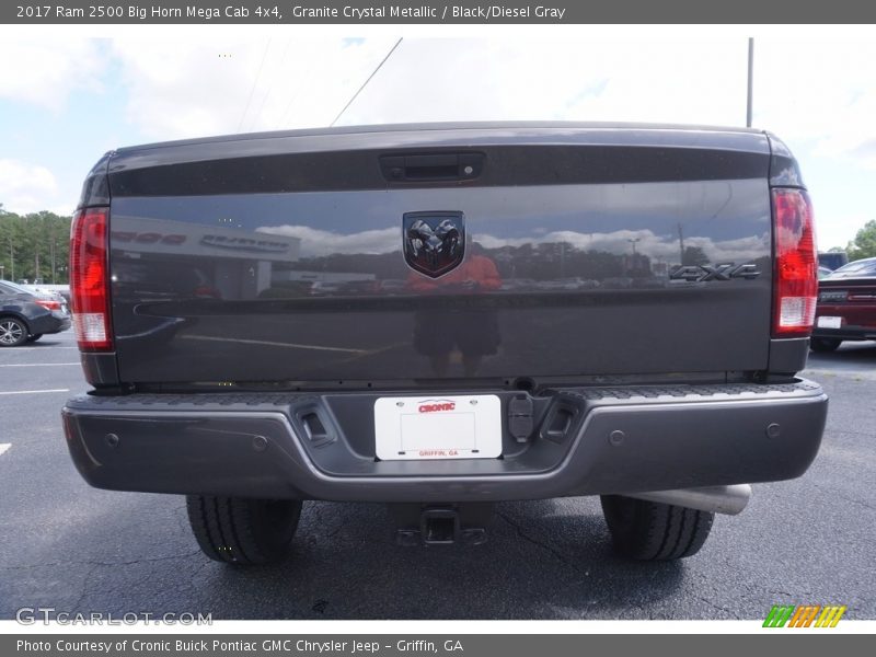 Granite Crystal Metallic / Black/Diesel Gray 2017 Ram 2500 Big Horn Mega Cab 4x4