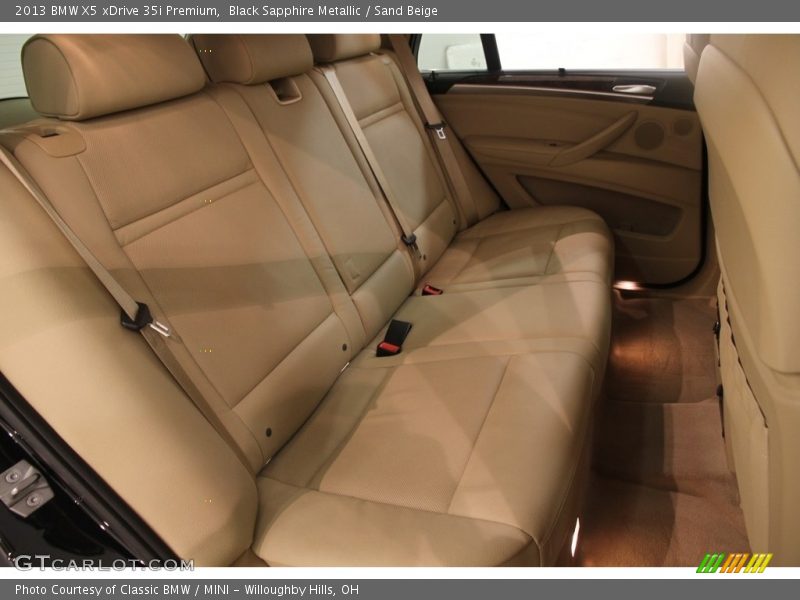 Black Sapphire Metallic / Sand Beige 2013 BMW X5 xDrive 35i Premium