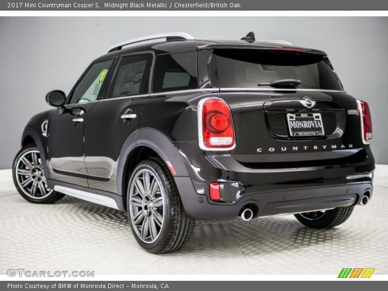 Midnight Black Metallic / Chesterfield/British Oak 2017 Mini Countryman Cooper S