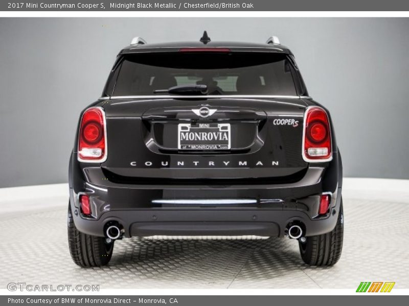 Midnight Black Metallic / Chesterfield/British Oak 2017 Mini Countryman Cooper S