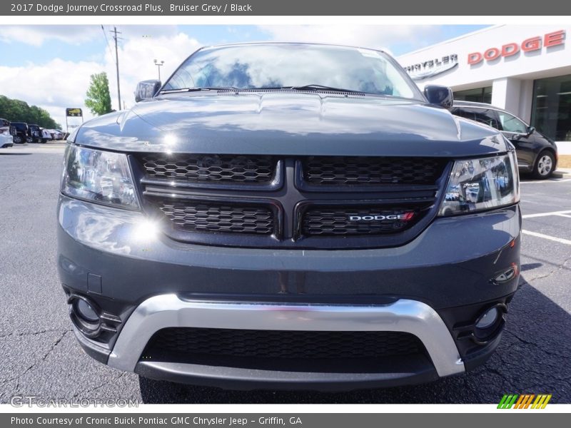 Bruiser Grey / Black 2017 Dodge Journey Crossroad Plus