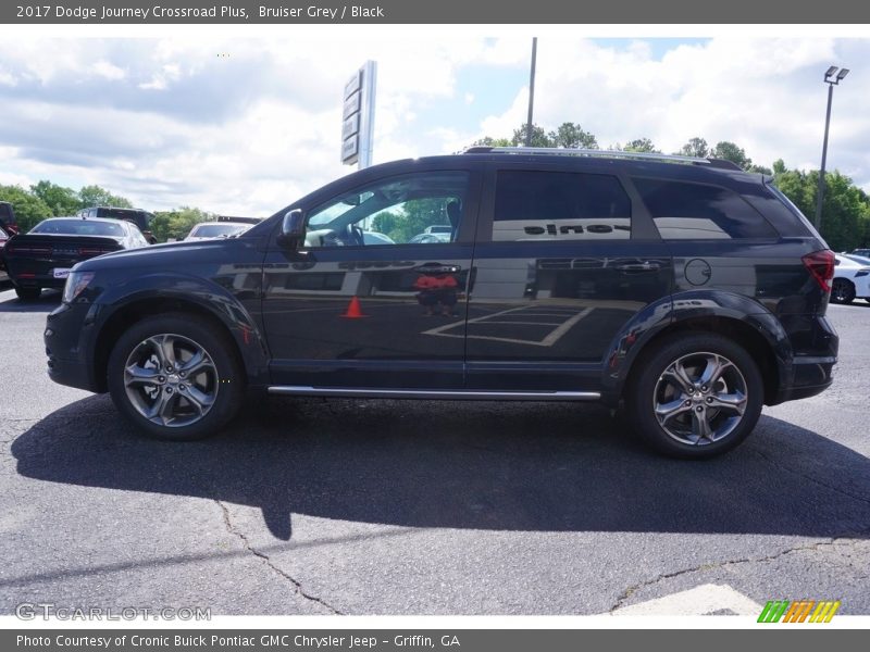 Bruiser Grey / Black 2017 Dodge Journey Crossroad Plus