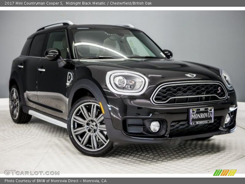 Midnight Black Metallic / Chesterfield/British Oak 2017 Mini Countryman Cooper S