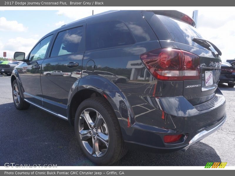 Bruiser Grey / Black 2017 Dodge Journey Crossroad Plus