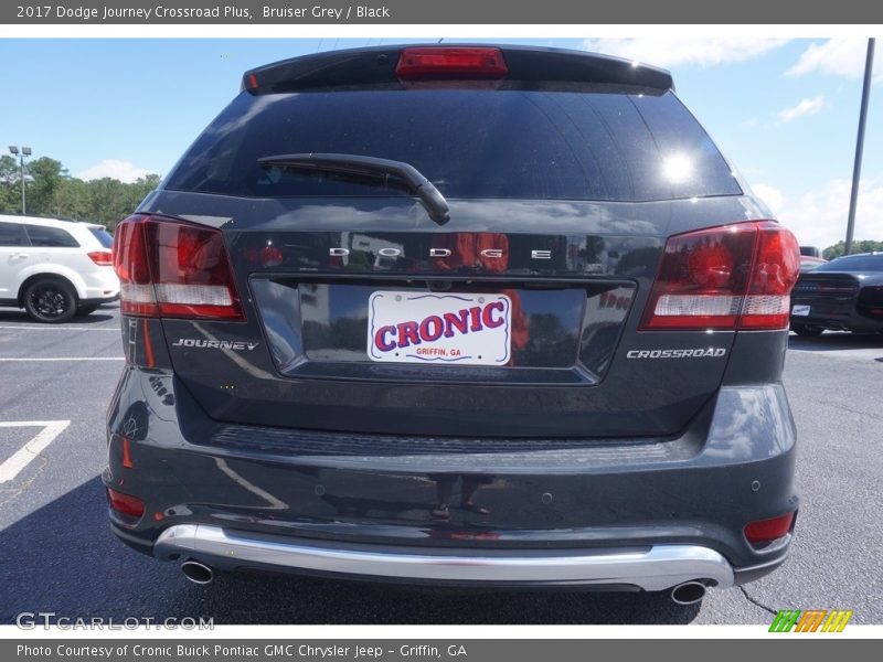 Bruiser Grey / Black 2017 Dodge Journey Crossroad Plus