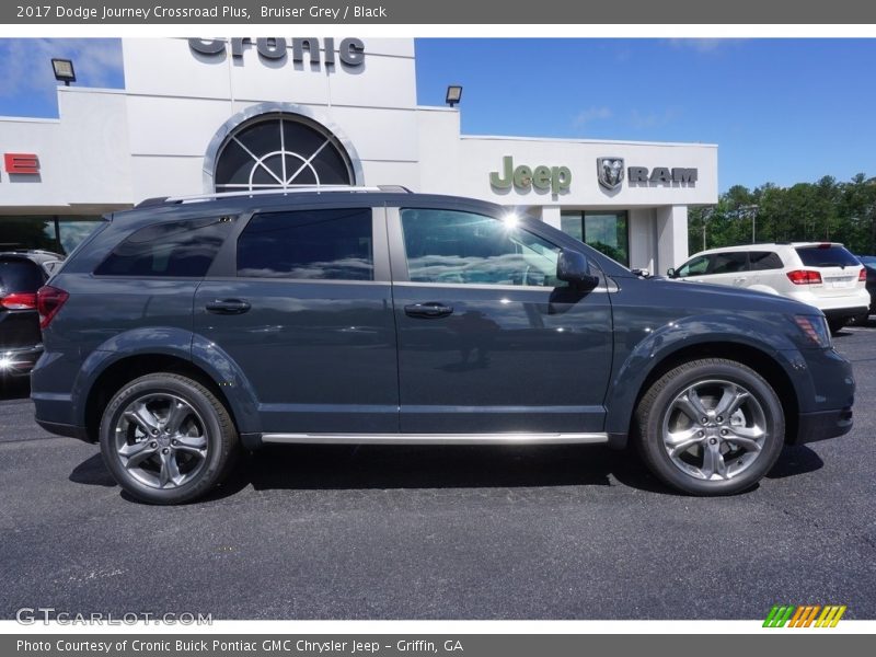 Bruiser Grey / Black 2017 Dodge Journey Crossroad Plus