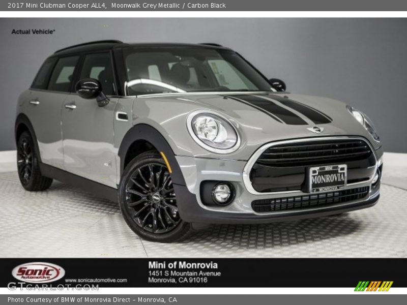 Moonwalk Grey Metallic / Carbon Black 2017 Mini Clubman Cooper ALL4