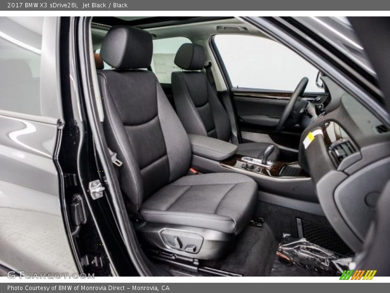 Jet Black / Black 2017 BMW X3 sDrive28i