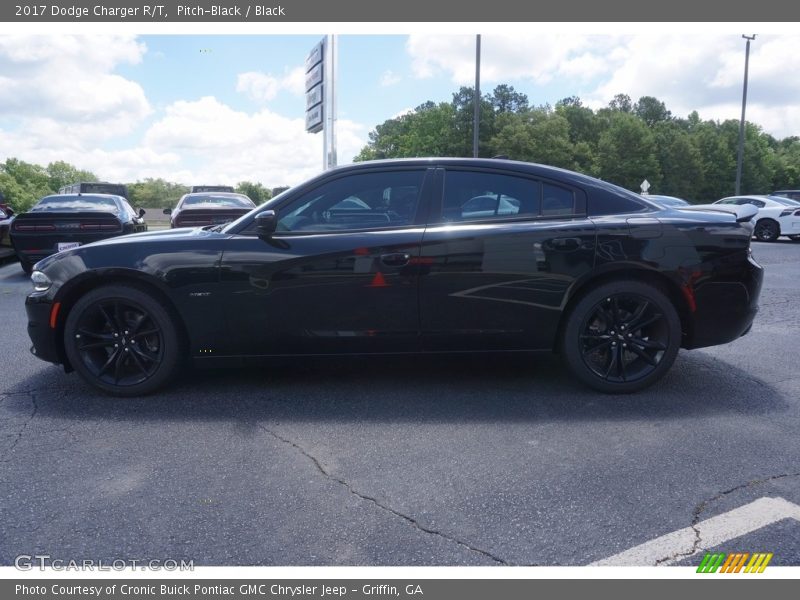 Pitch-Black / Black 2017 Dodge Charger R/T