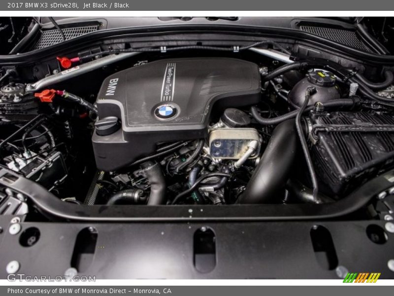 Jet Black / Black 2017 BMW X3 sDrive28i