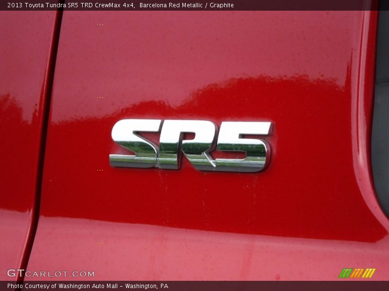 Barcelona Red Metallic / Graphite 2013 Toyota Tundra SR5 TRD CrewMax 4x4