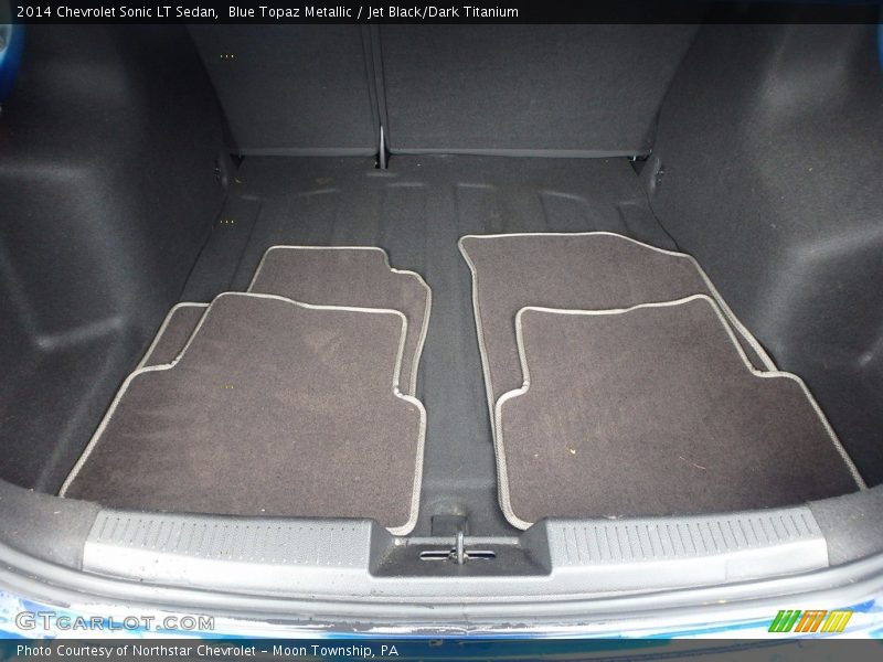 Blue Topaz Metallic / Jet Black/Dark Titanium 2014 Chevrolet Sonic LT Sedan
