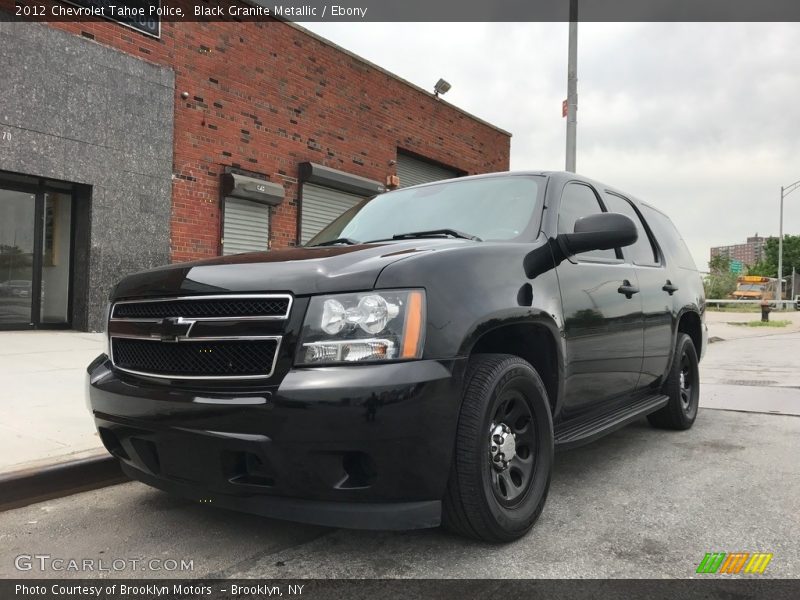 Black Granite Metallic / Ebony 2012 Chevrolet Tahoe Police
