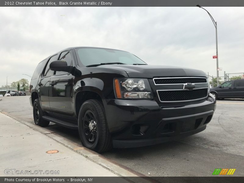 Black Granite Metallic / Ebony 2012 Chevrolet Tahoe Police