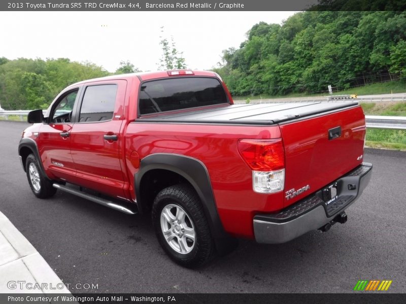 Barcelona Red Metallic / Graphite 2013 Toyota Tundra SR5 TRD CrewMax 4x4