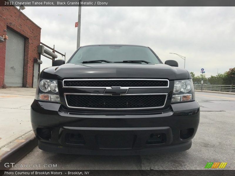 Black Granite Metallic / Ebony 2012 Chevrolet Tahoe Police