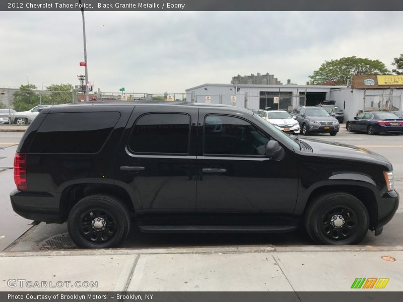 Black Granite Metallic / Ebony 2012 Chevrolet Tahoe Police