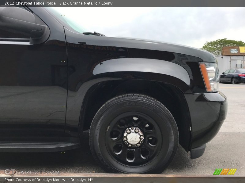 Black Granite Metallic / Ebony 2012 Chevrolet Tahoe Police