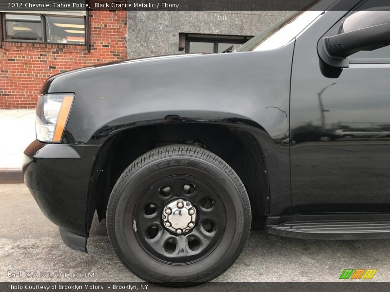 Black Granite Metallic / Ebony 2012 Chevrolet Tahoe Police