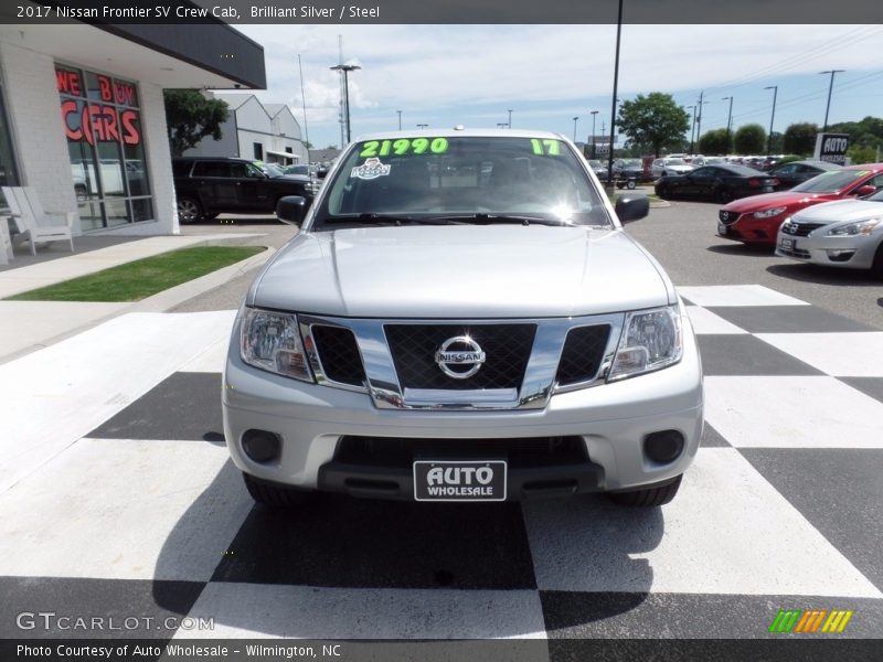 Brilliant Silver / Steel 2017 Nissan Frontier SV Crew Cab