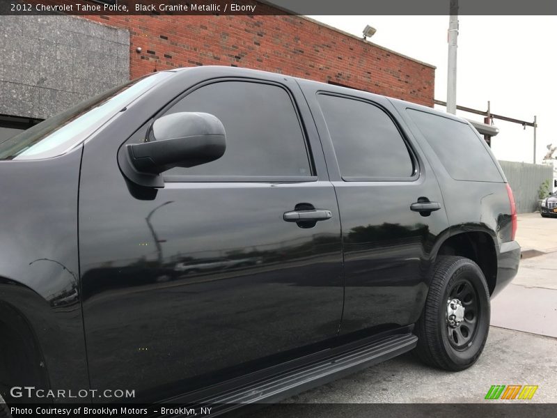 Black Granite Metallic / Ebony 2012 Chevrolet Tahoe Police