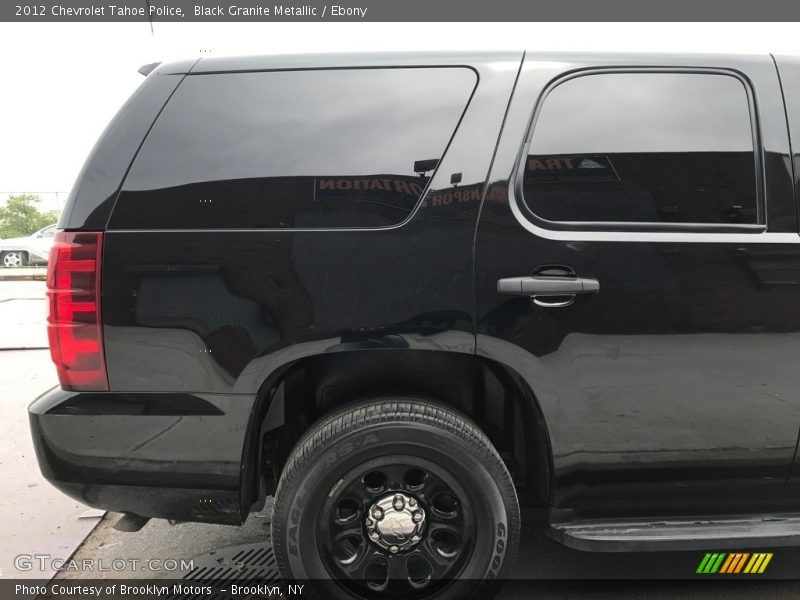 Black Granite Metallic / Ebony 2012 Chevrolet Tahoe Police