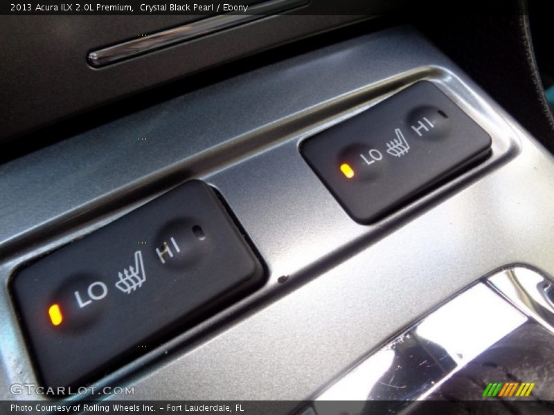 Crystal Black Pearl / Ebony 2013 Acura ILX 2.0L Premium
