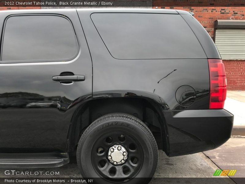 Black Granite Metallic / Ebony 2012 Chevrolet Tahoe Police