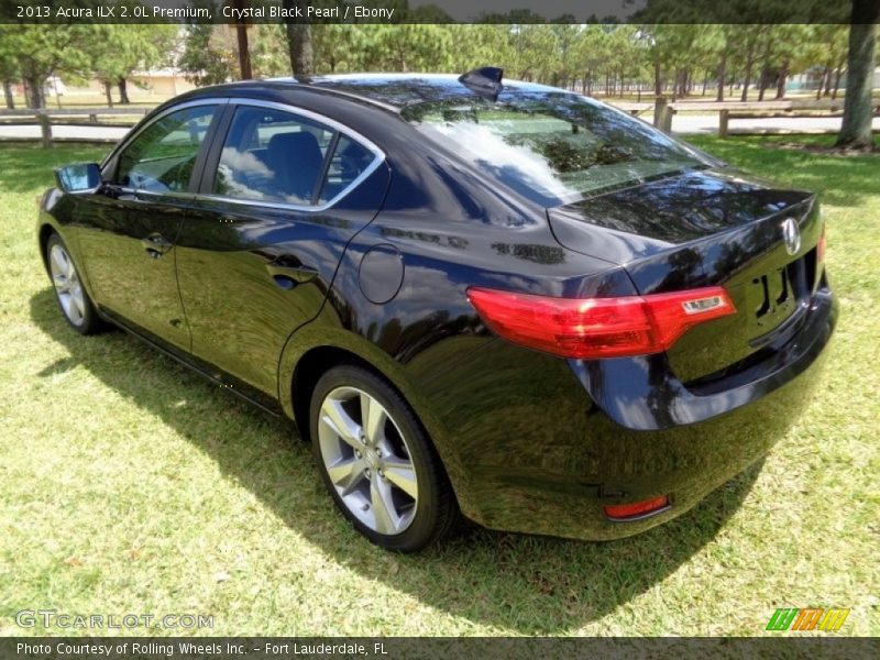 Crystal Black Pearl / Ebony 2013 Acura ILX 2.0L Premium