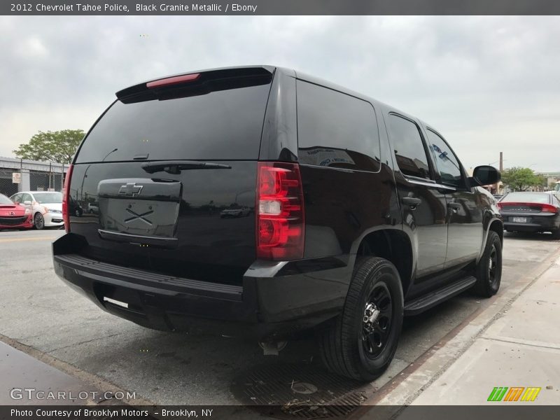 Black Granite Metallic / Ebony 2012 Chevrolet Tahoe Police