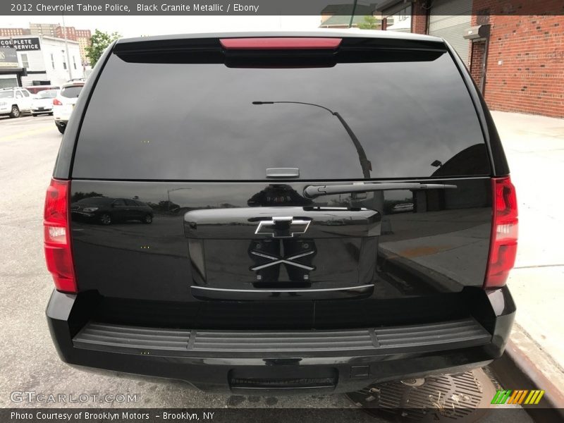 Black Granite Metallic / Ebony 2012 Chevrolet Tahoe Police