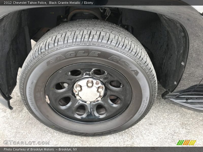 Black Granite Metallic / Ebony 2012 Chevrolet Tahoe Police