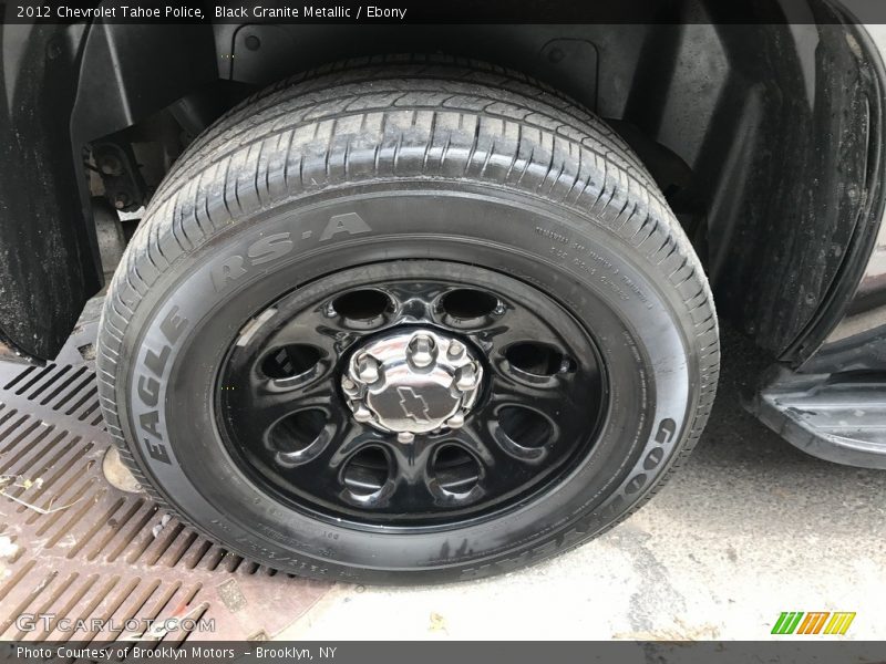 Black Granite Metallic / Ebony 2012 Chevrolet Tahoe Police