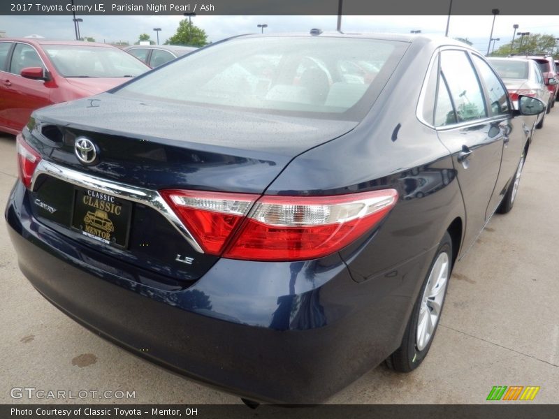 Parisian Night Pearl / Ash 2017 Toyota Camry LE