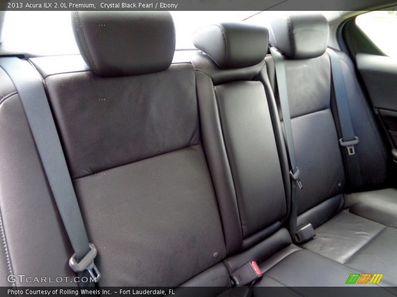 Crystal Black Pearl / Ebony 2013 Acura ILX 2.0L Premium