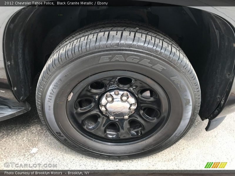 Black Granite Metallic / Ebony 2012 Chevrolet Tahoe Police