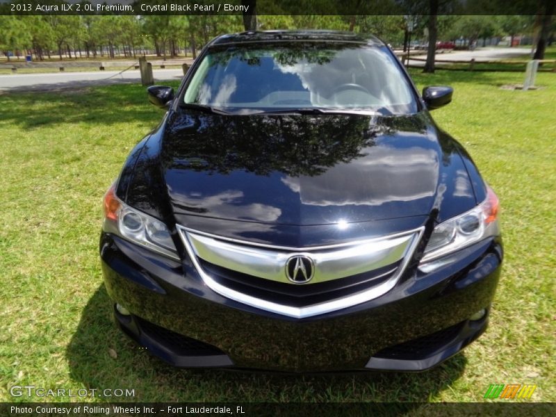 Crystal Black Pearl / Ebony 2013 Acura ILX 2.0L Premium