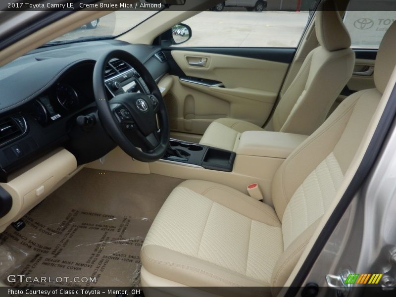 Creme Brulee Mica / Almond 2017 Toyota Camry LE