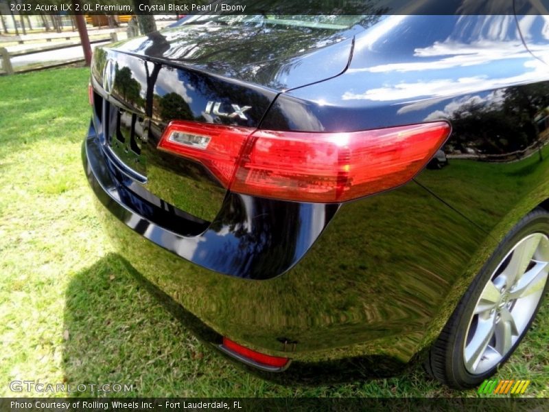 Crystal Black Pearl / Ebony 2013 Acura ILX 2.0L Premium