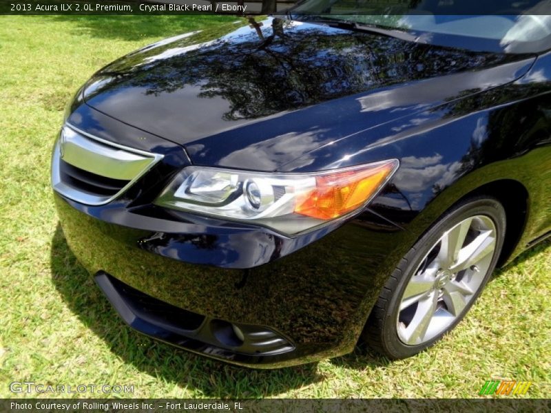Crystal Black Pearl / Ebony 2013 Acura ILX 2.0L Premium