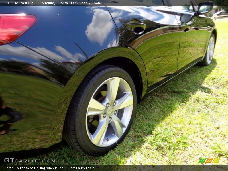 Crystal Black Pearl / Ebony 2013 Acura ILX 2.0L Premium