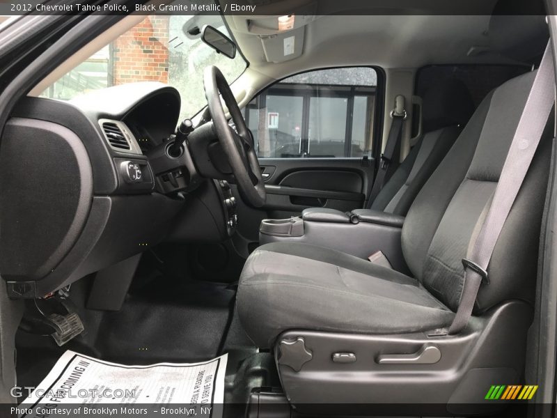 Black Granite Metallic / Ebony 2012 Chevrolet Tahoe Police
