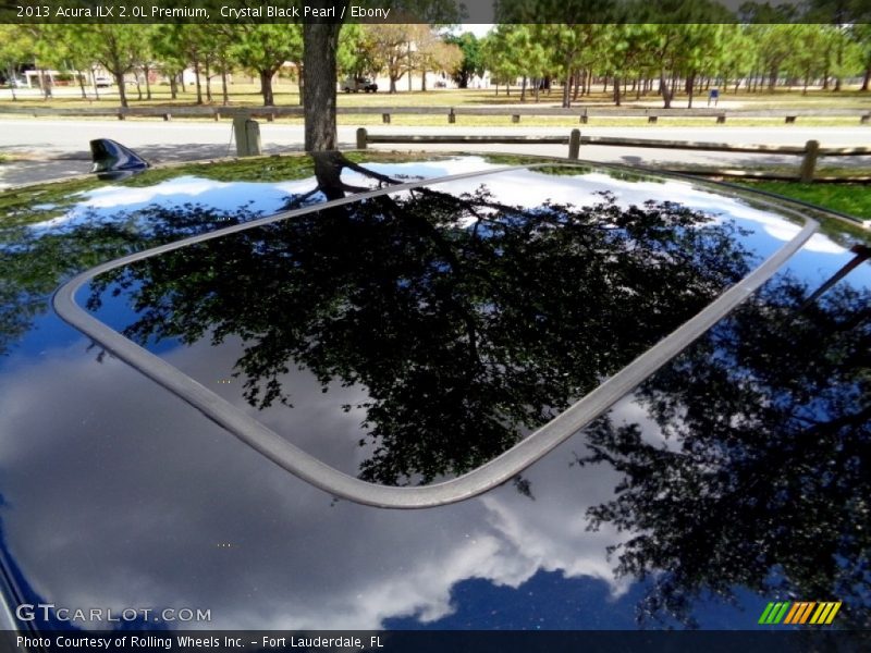 Crystal Black Pearl / Ebony 2013 Acura ILX 2.0L Premium