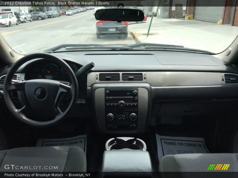 Black Granite Metallic / Ebony 2012 Chevrolet Tahoe Police