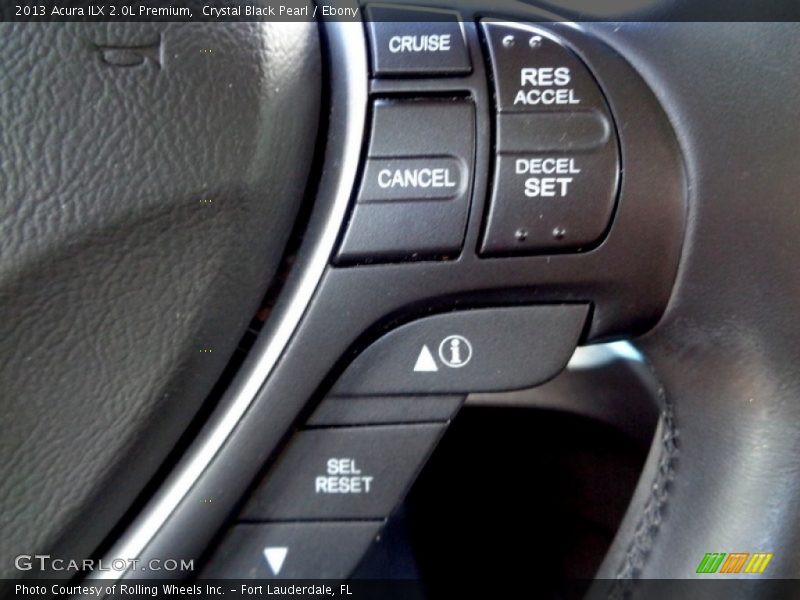 Crystal Black Pearl / Ebony 2013 Acura ILX 2.0L Premium