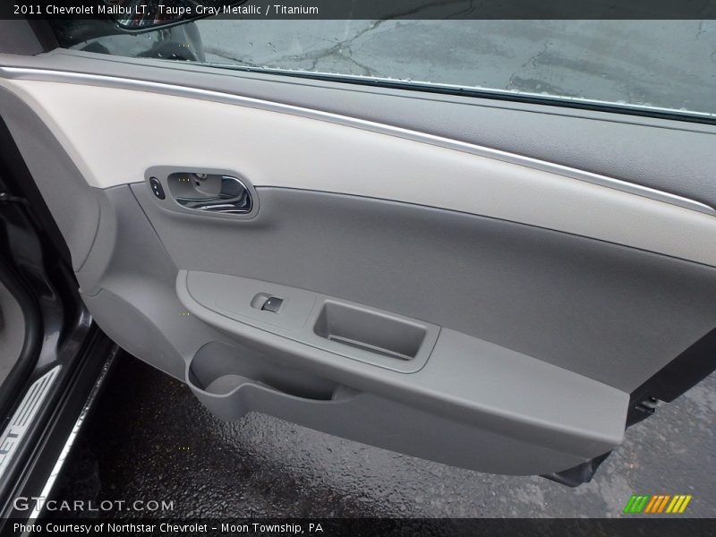 Taupe Gray Metallic / Titanium 2011 Chevrolet Malibu LT
