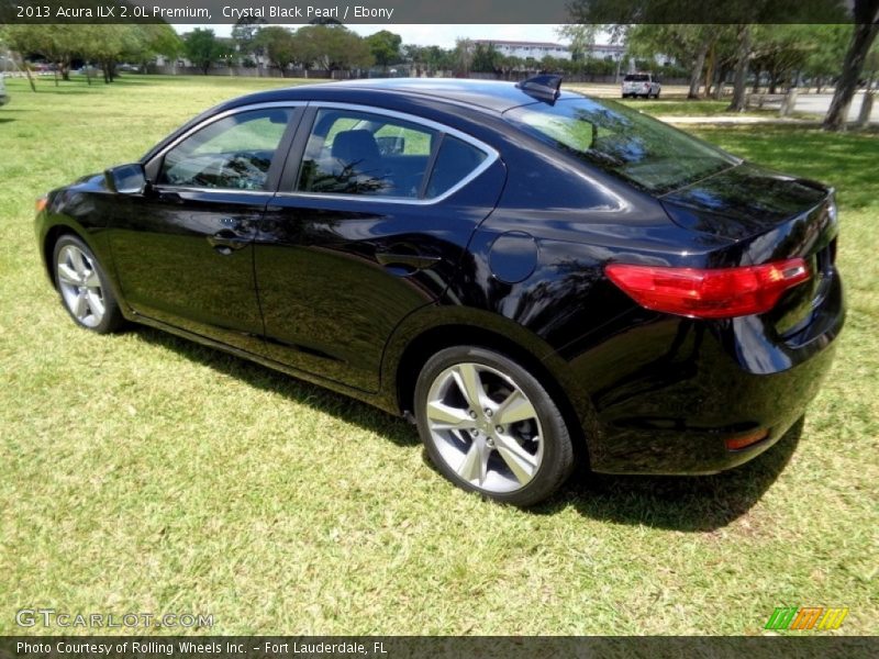 Crystal Black Pearl / Ebony 2013 Acura ILX 2.0L Premium